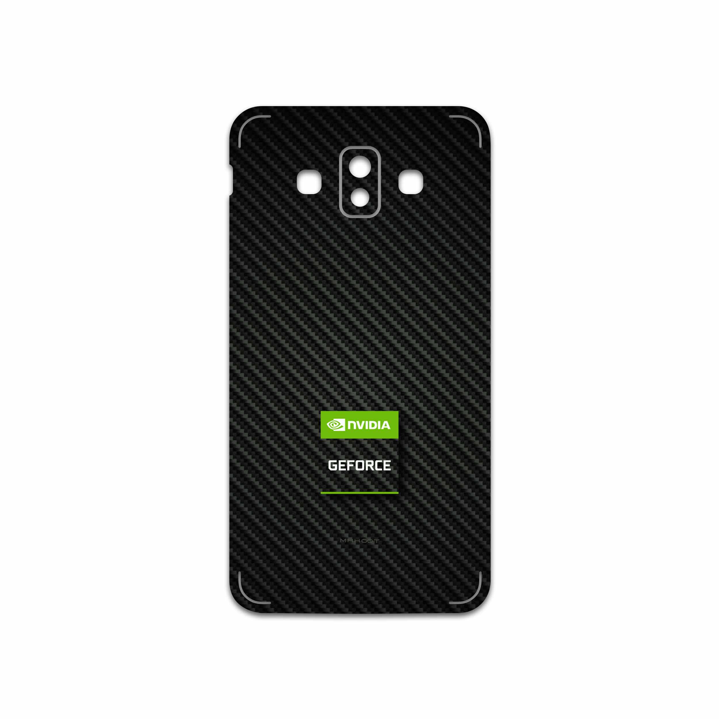 برچسب پوششی ماهوت مدل Nvidia Brand مناسب برای گوشی موبایل سامسونگ Galaxy J7 Duo