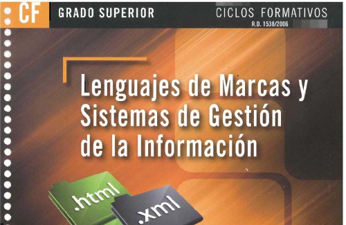 خرید و دانلود نسخه کامل کتاب Lenguajes de Marcas y Sistemas de Gestión de la Información