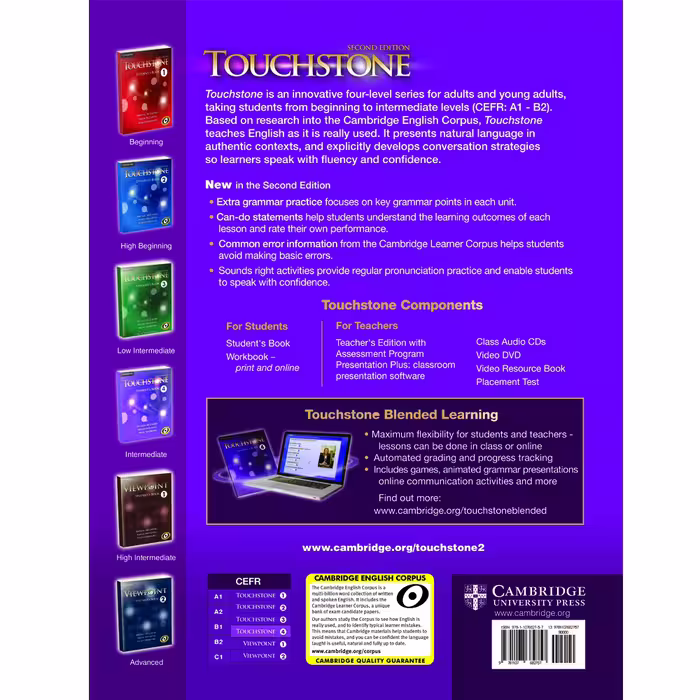 کتاب Touchstone 4_Second Editionاثر جمعی از نویسندگان انتشارات Cambridge
