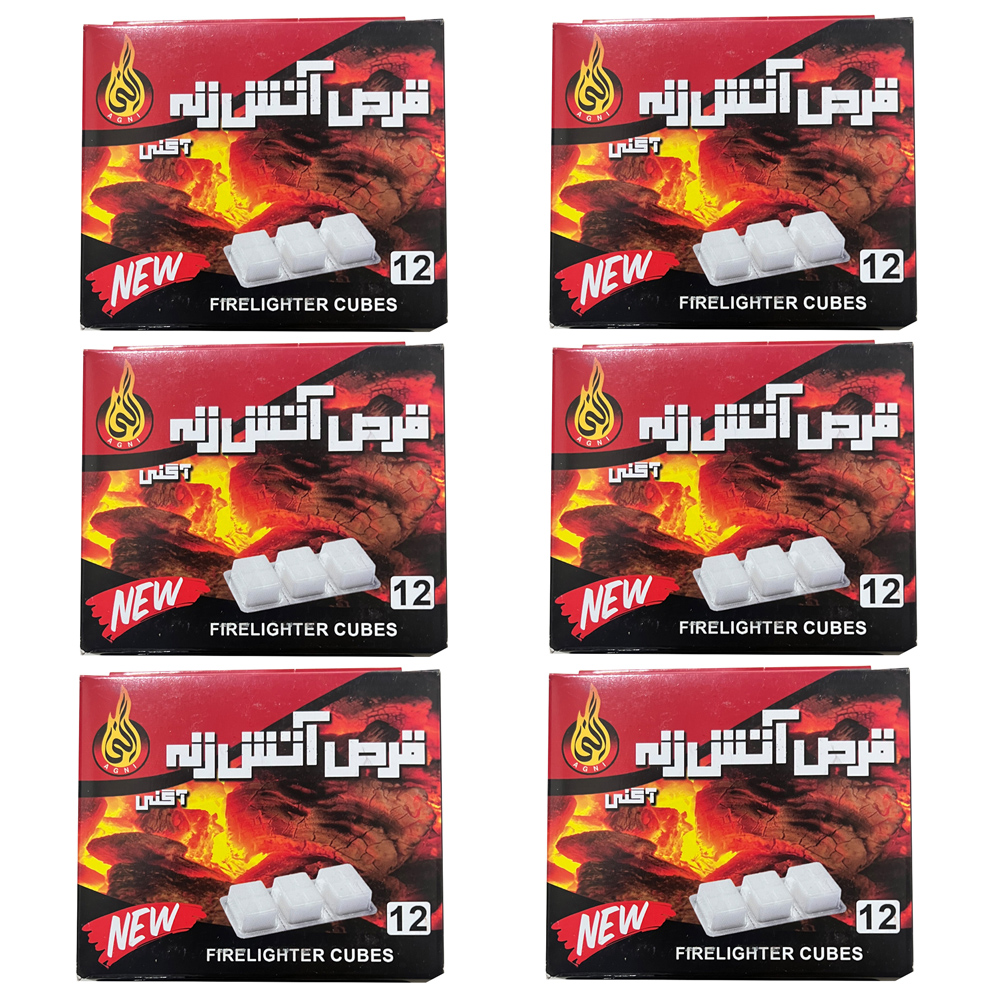 قرص آتش زا مدل نانوكامپوزيت 6 بسته 12 عددي