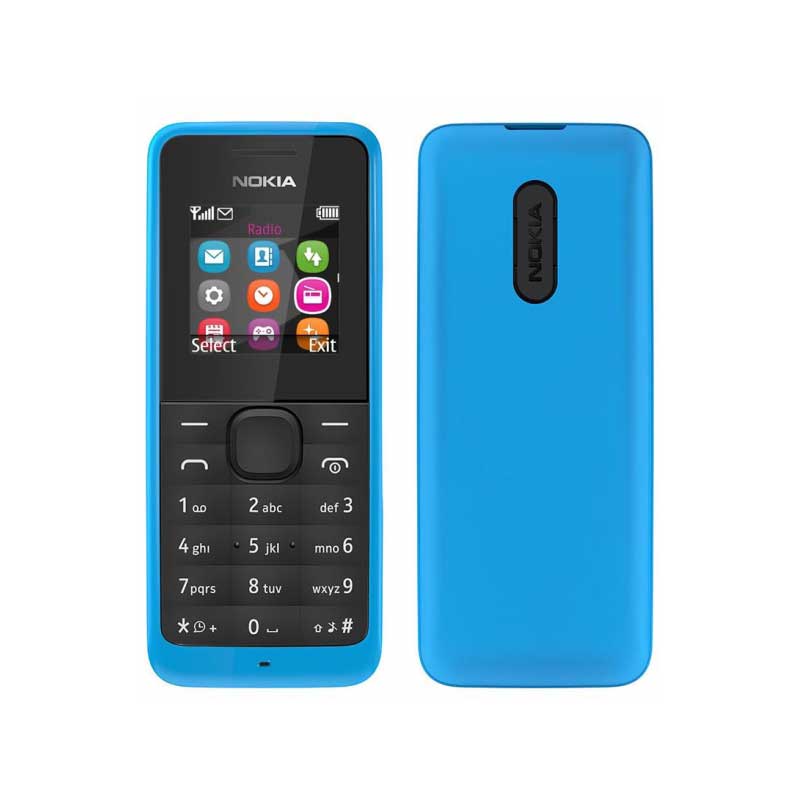 قاب و شاسی کامل گوشی نوکیا Nokia 105 درجه یک