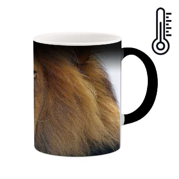 ماگ حرارتی طرح شیر مدل mgh01241