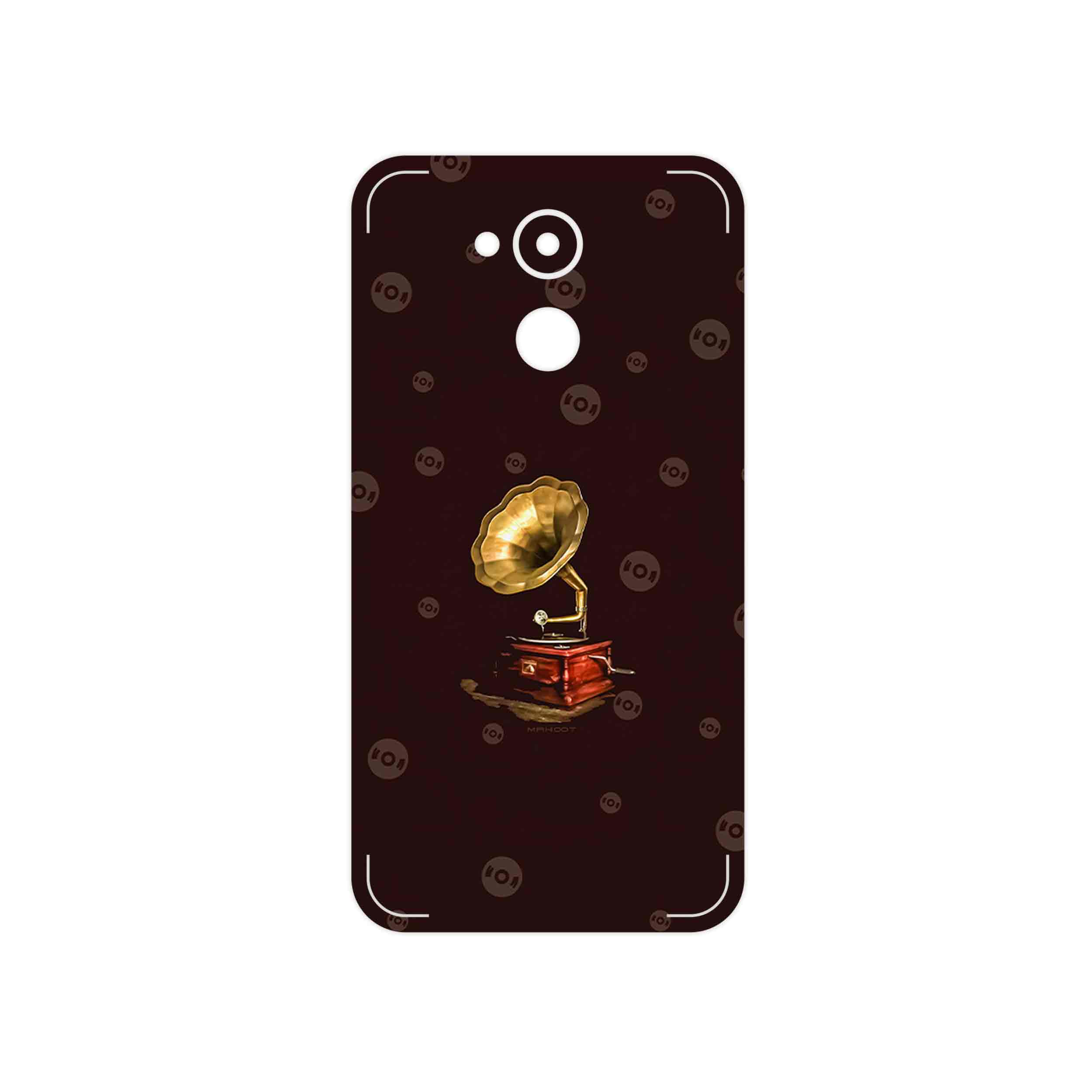 برچسب پوششی ماهوت مدل Gramophone Nostalgia مناسب برای گوشی موبایل آنر 5C Pro