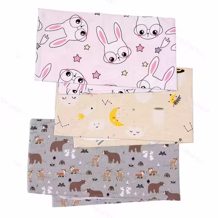 پارچه خشک کن نوزاد جعبه 3 عددی کد 1019 بیبی فورلایف BABY4LIFE
