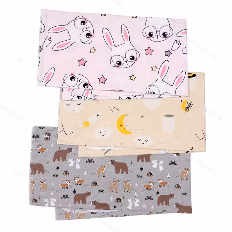 پارچه خشک کن نوزاد جعبه 3 عددی کد 1019 بیبی فورلایف BABY4LIFE