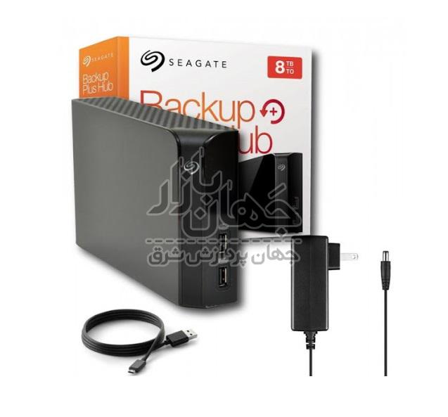 هارد اکسترنال سیگیت Backup Plus Hub Desktop ظرفیت 8 ترابایت