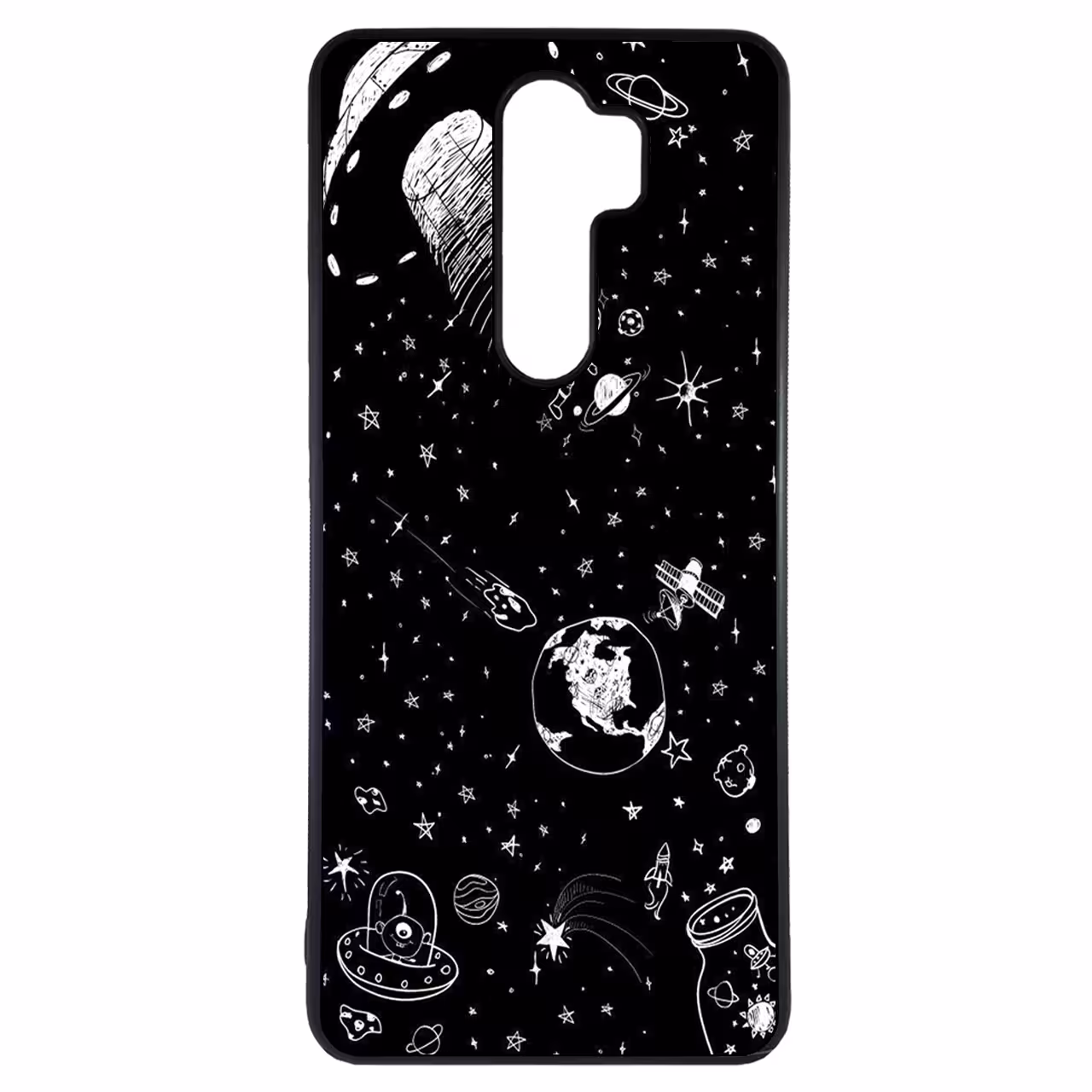 کاور طرح فضا کد 1146 مناسب برای گوشی موبایل شیائومی redmi note 8 pro