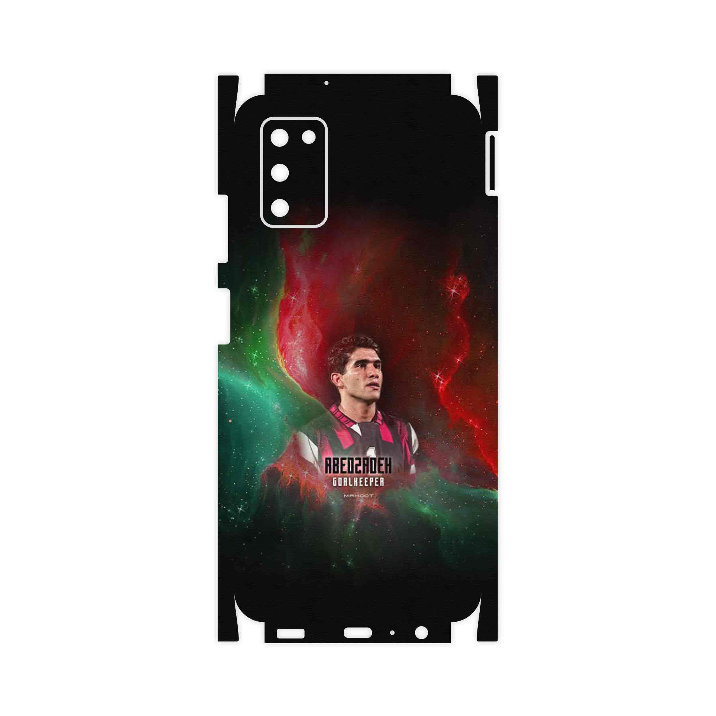 برچسب پوششی ماهوت مدل Ahmad Reza Abedzadeh-FullSkin مناسب برای گوشی موبایل سامسونگ Galaxy A03S
