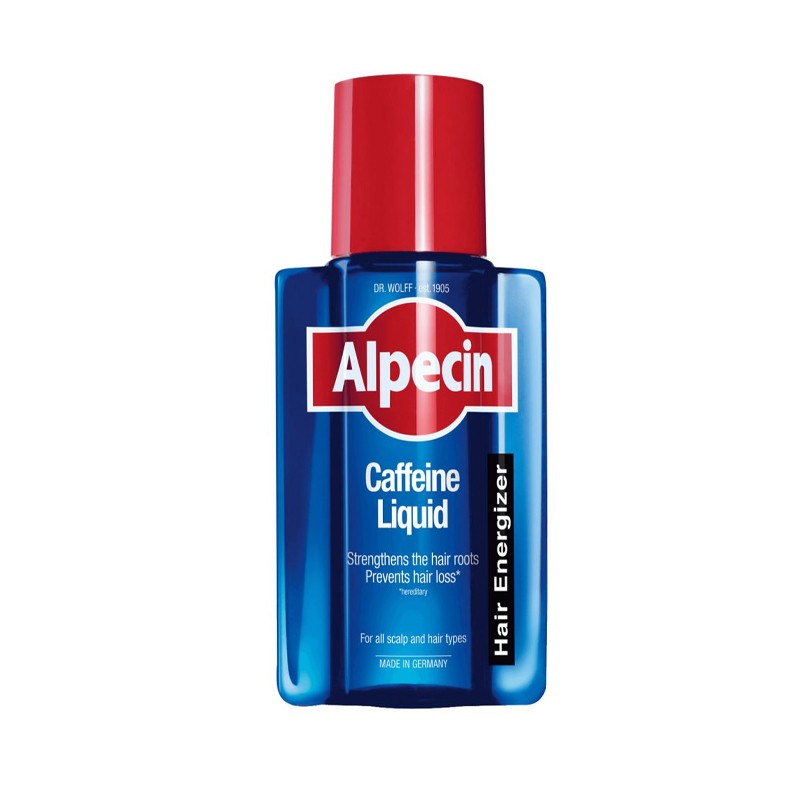 محلول تقویت کننده مو مدل Caffeine Liquid آلپسین 75 میل