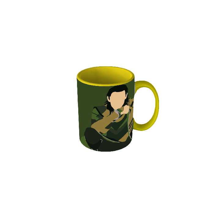 ماگ طرح گرافیکی لوکی 