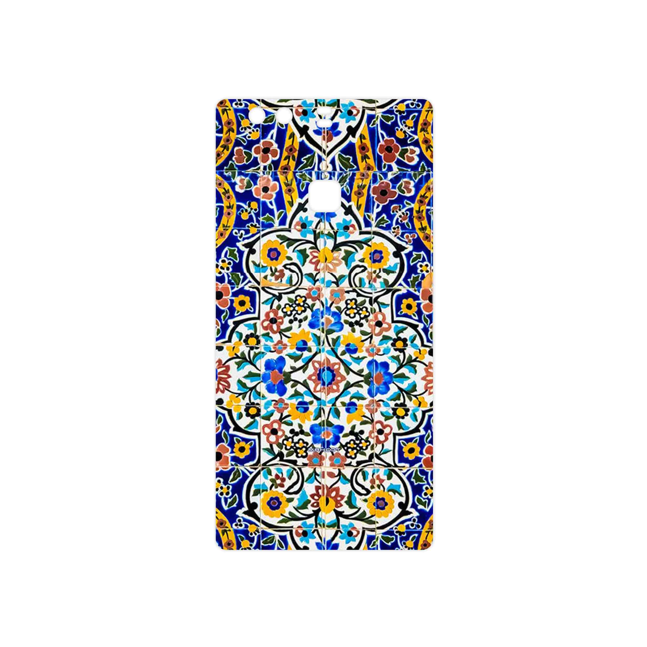 برچسب پوششی ماهوت مدل Iran Tile 12 مناسب برای گوشی موبایل هوآوی P9 Plus