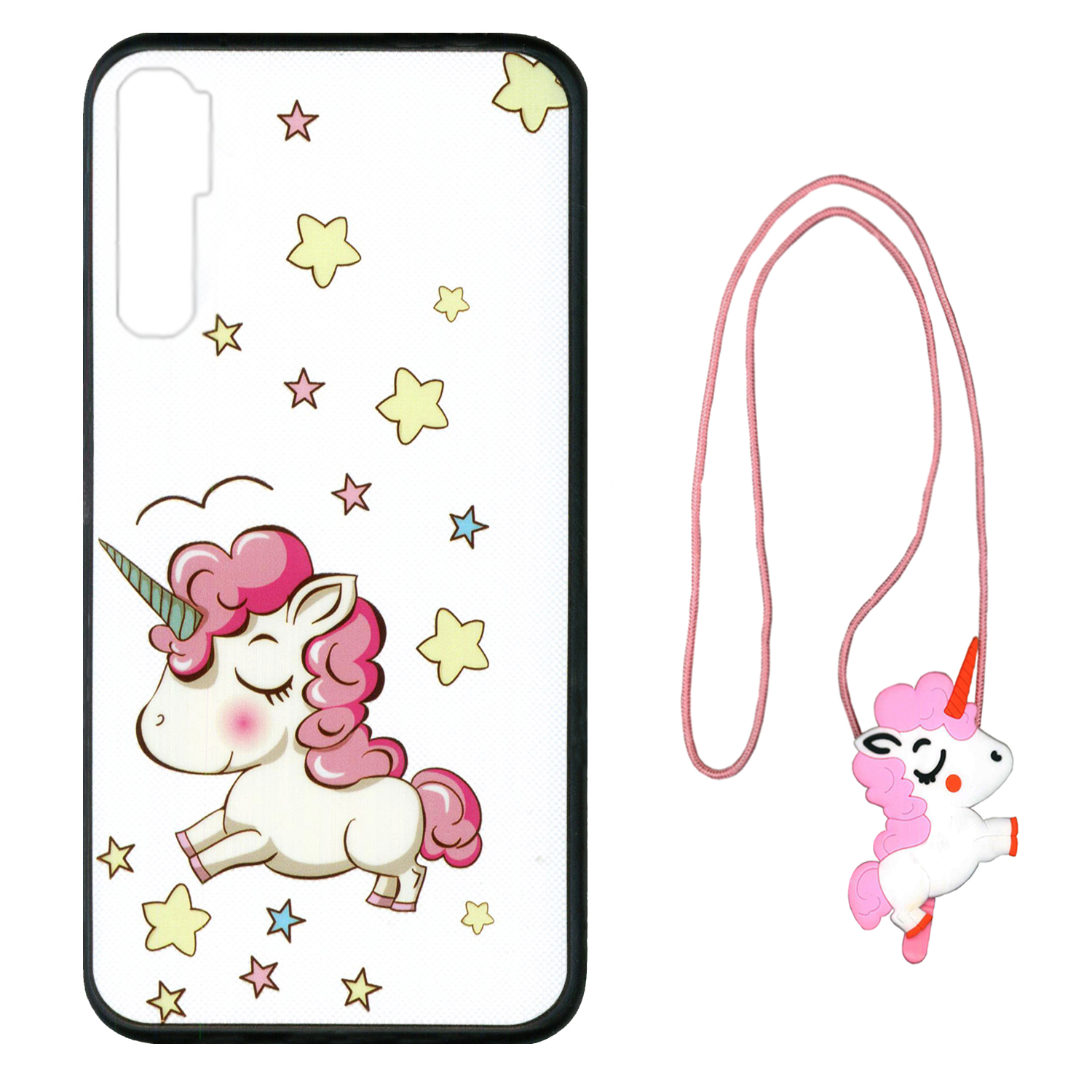 کاور طرح Unicorn کد 3014 مناسب برای گوشی موبایل شیائومی Mi Note 10 lite به همراه بند