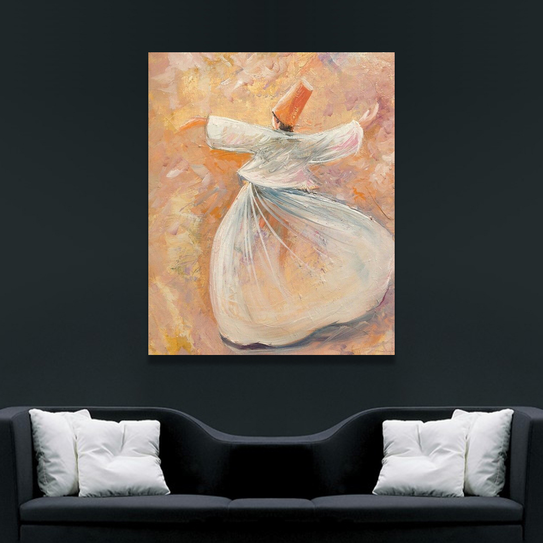 تابلو بوم مدل رقص سماع کد vnd-27