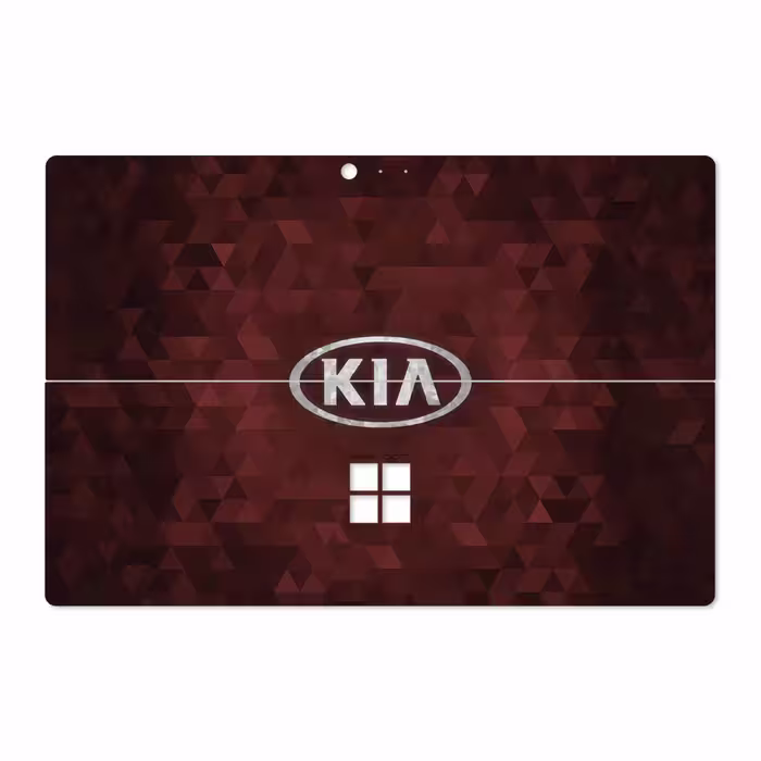 برچسب پوششی ماهوت مدل KIA-Logo مناسب برای تبلت مایکروسافت Surface Pro 4 2015