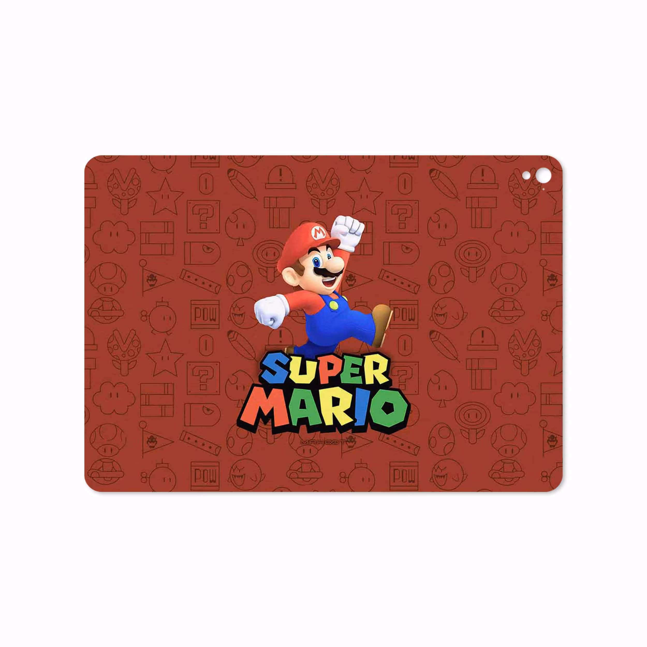 برچسب پوششی ماهوت مدل Super-Mario-Game مناسب برای تبلت اپل iPad Pro 9.7 2016 A1675