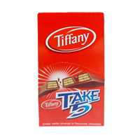 ویفر 3 انگشتی تیفانی مدل Take5 بسته 24 عددی