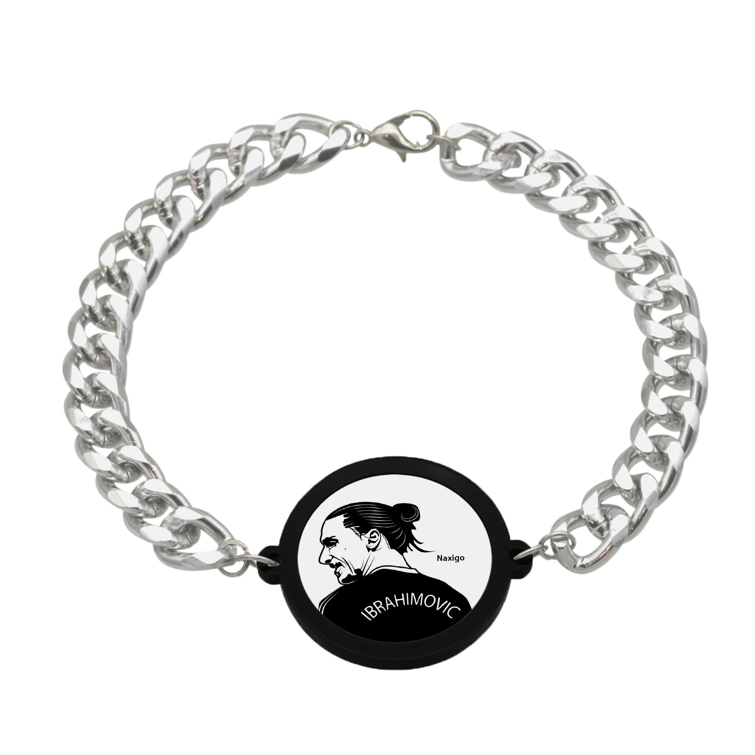 دستبند ناکسیگو مدل زلاتان اِبراهیموویچ کد BZ7795