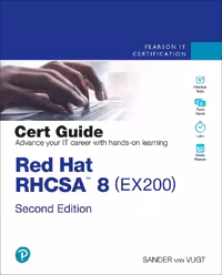 خرید و دانلود نسخه کامل کتاب Red Hat RHCSA 8 Cert Guide: EX200