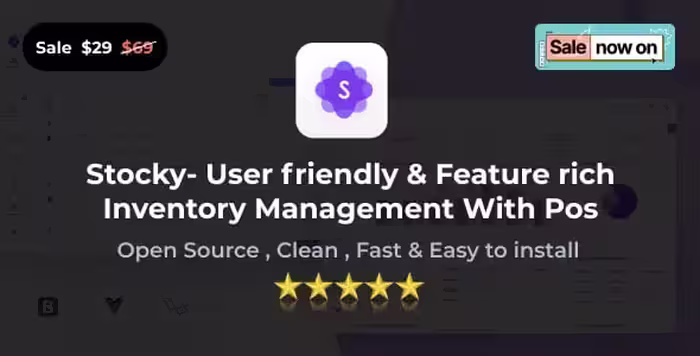 دانلود اسکریپت PHP انبارداری و مدیریت موجودی Stocky
