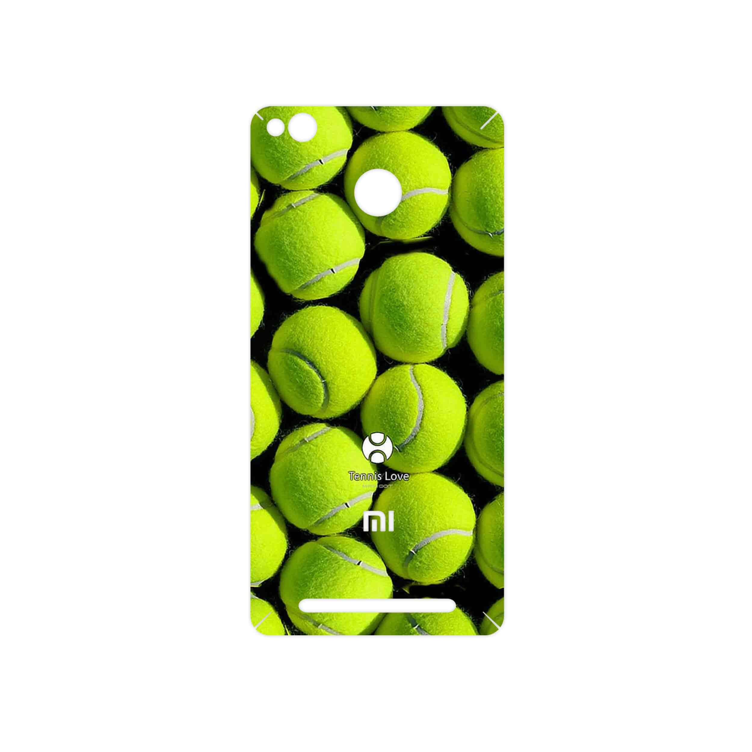 برچسب پوششی ماهوت مدل Tennis مناسب برای گوشی موبایل شیائومی Redmi 3 Pro
