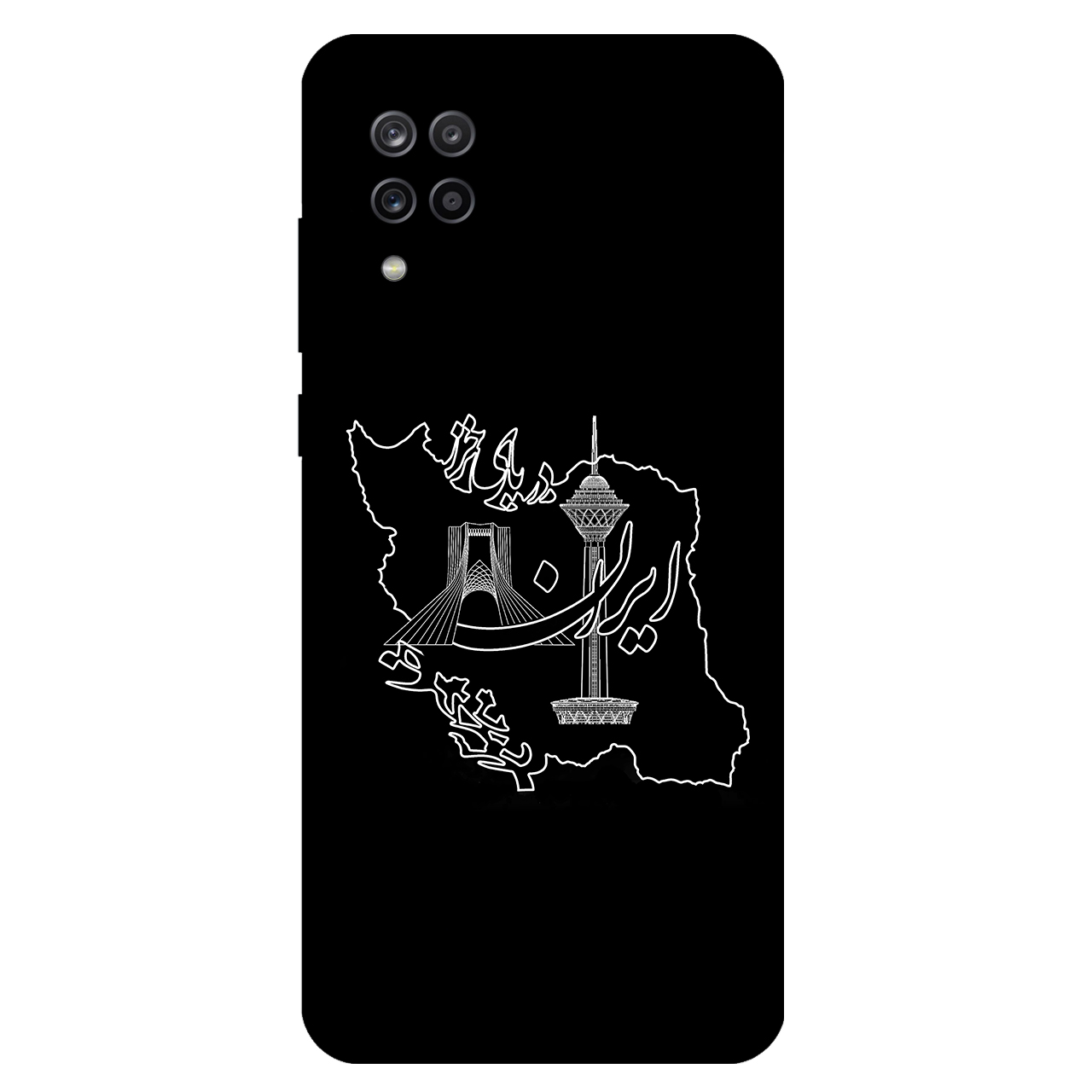کاور مگافون کد 1870 مناسب برای گوشی موبایل سامسونگ Galaxy A12