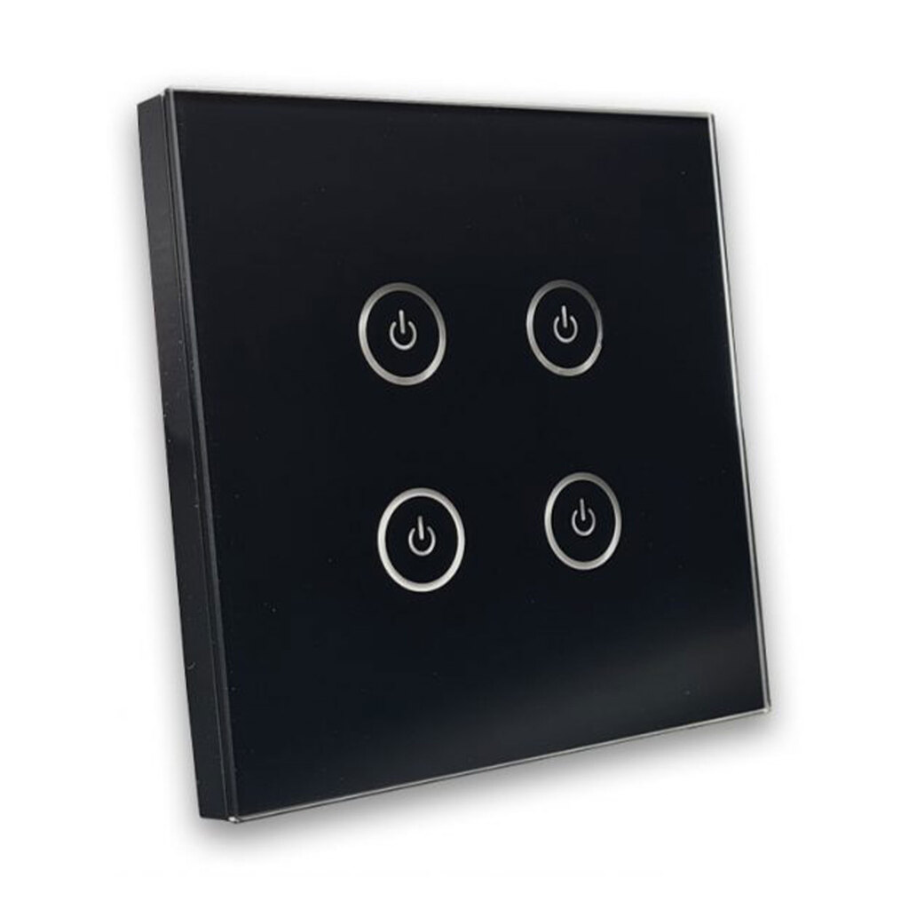 کلید هوشمند چهار پل آسانه مدل کریستال کد NP-S42