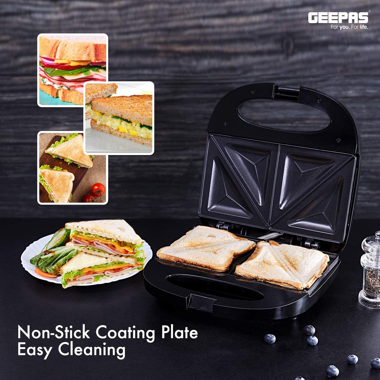 اسنک ساز جیپاس GEEPAS GSM6002N