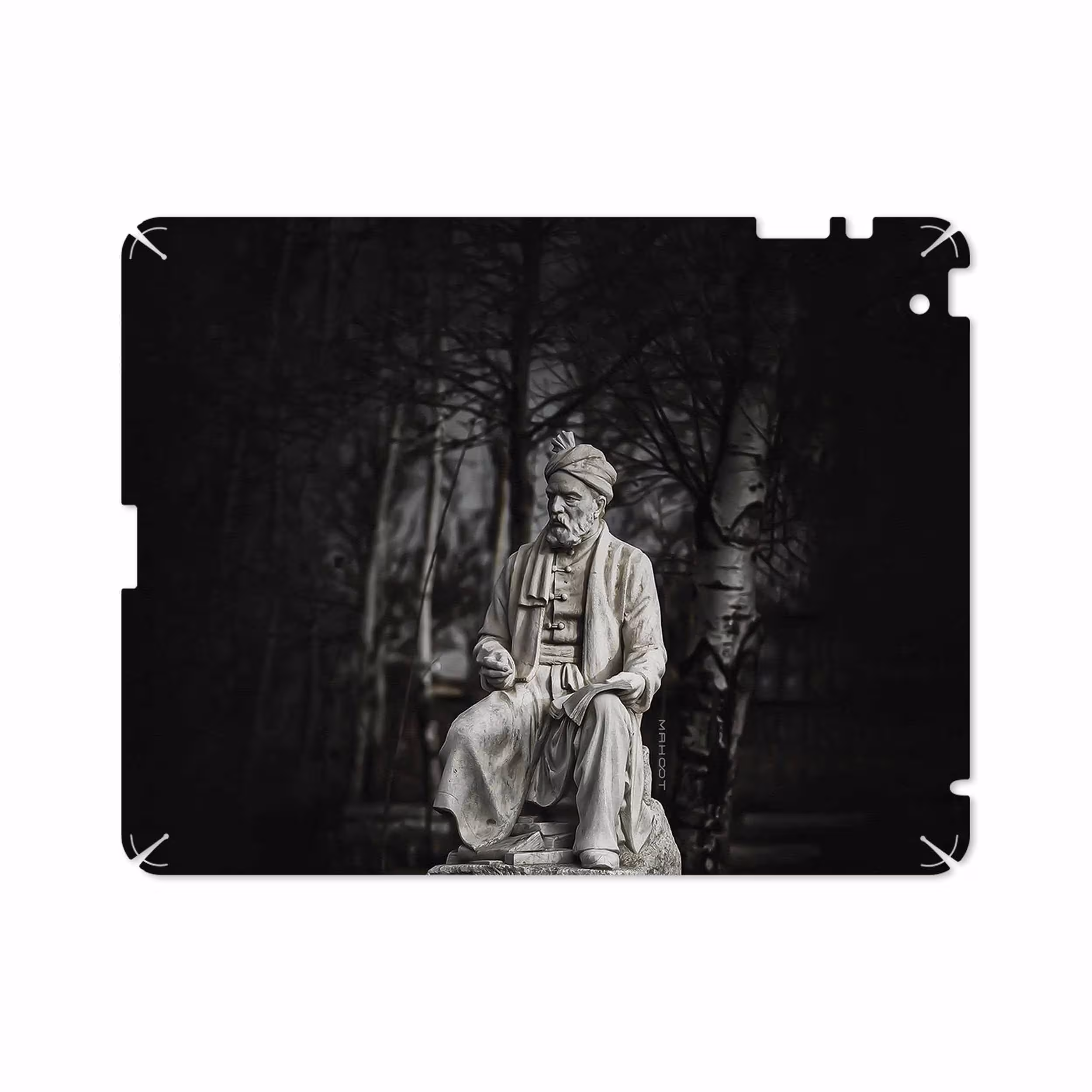 برچسب پوششی ماهوت مدل Ferdowsi-Logo مناسب برای تبلت اپل iPad 2 2011 A1397