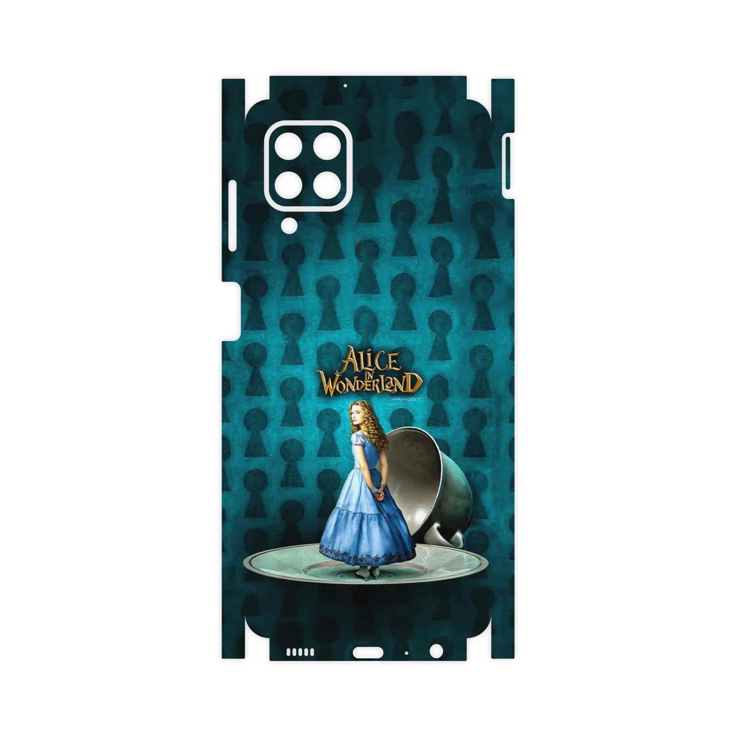 برچسب پوششی ماهوت مدل Alice in Wonderland-FullSkin مناسب برای گوشی موبایل سامسونگ Galaxy M32