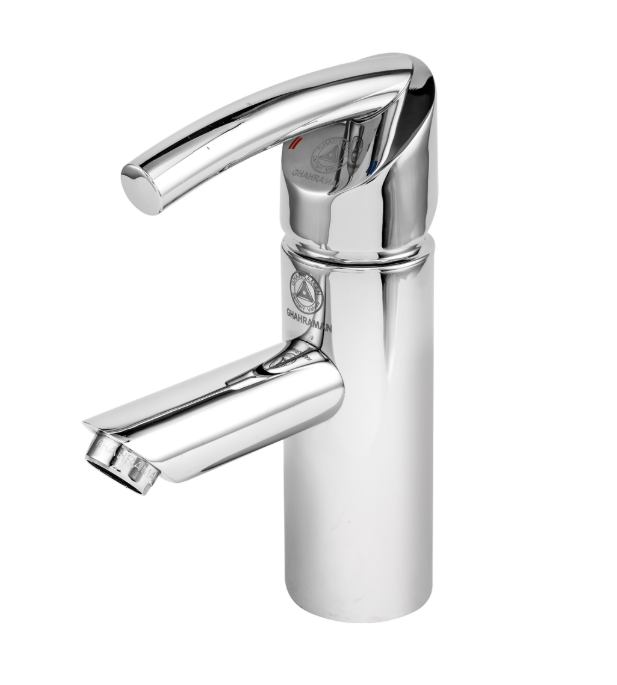 شیر روشویی قهرمان مدل تنسو 2 - کروم