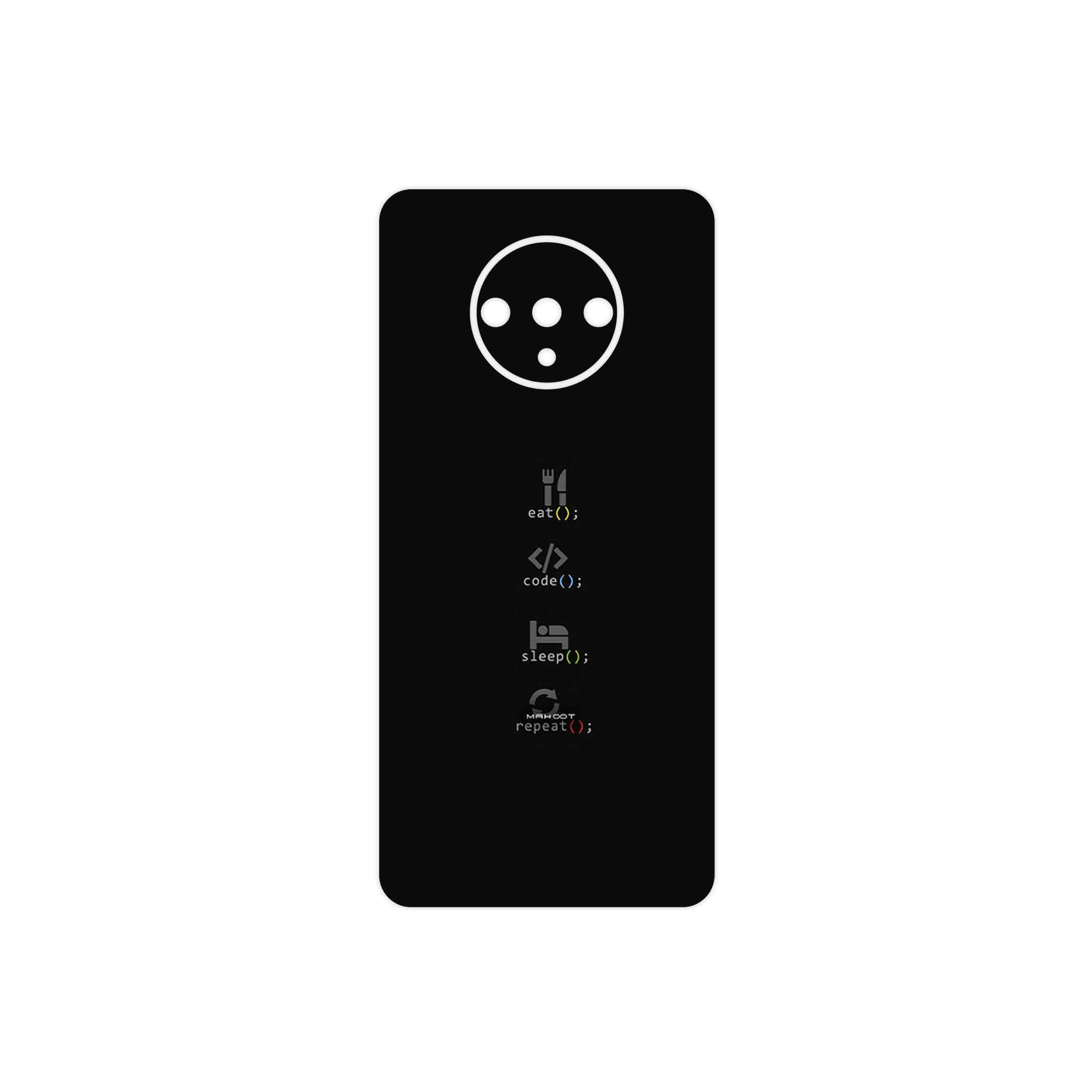 برچسب پوششی ماهوت مدل Programming 2 مناسب برای گوشی موبایل وان پلاس 7T