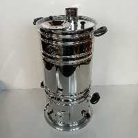 سماور گازی استیل 20  لیتری دارای شمعک