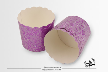 مافین متالایز بنفش10عددی