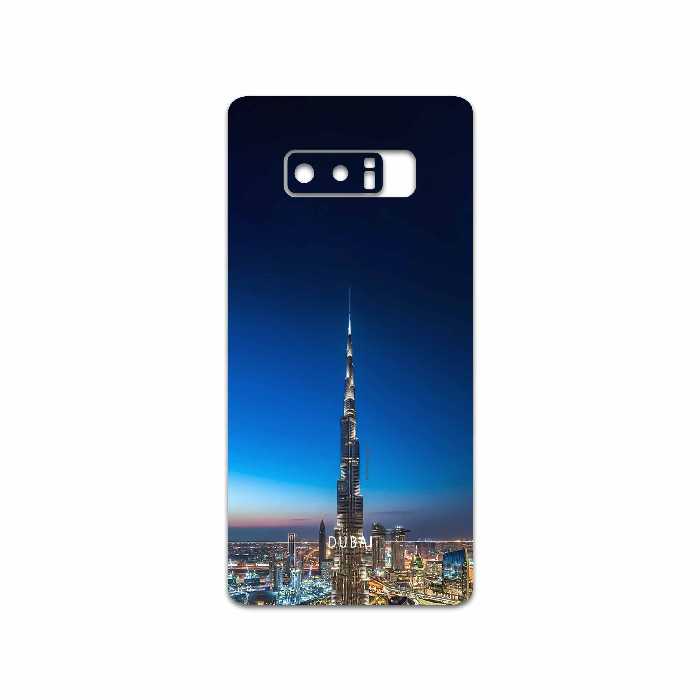 برچسب پوششی ماهوت مدل Dubai City مناسب برای گوشی موبایل سامسونگ Galaxy Note 8