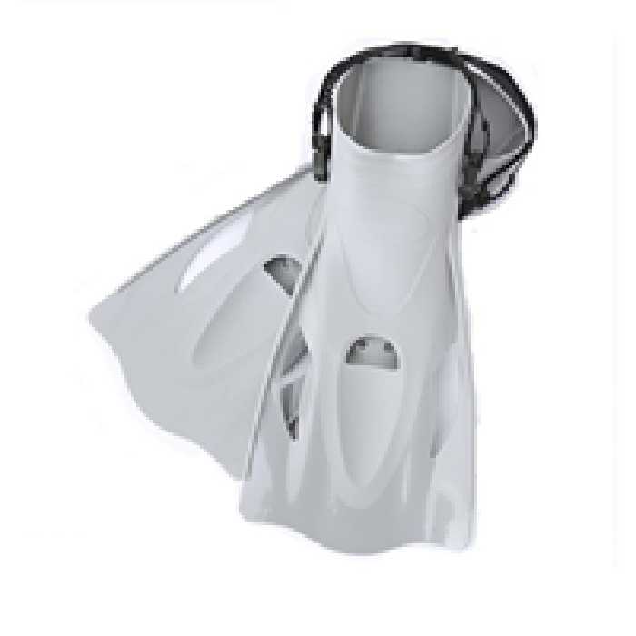 فین شنا طوسی سایز بزرگ بست وی