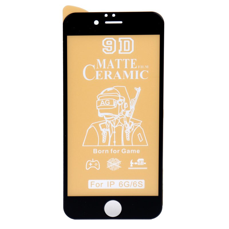 گلس محافظ صفحه نمایش سرامیکی مات آیفون iPhone 6