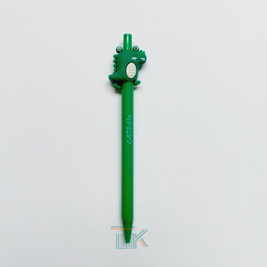 اتود سیلیکونی طرح دایناسور خسته و خنگ رنگ سبز تیره | خرید کتاب زبان | خرید لوازم التحریر | چی کتاب | بالاترین تخفیف و ارسال رایگان