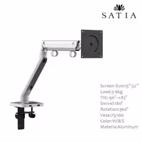 پایه رومیزی مانیتور ساتیا لاکچری مدل ES-BE313F