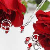 نیم ست نقره میکرو طرح بینهایت کد S-10340-9