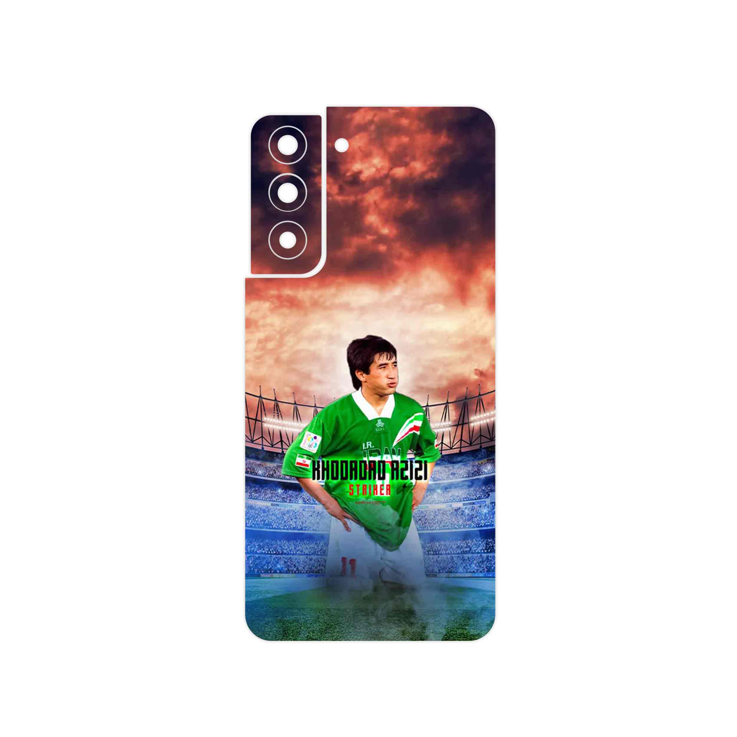 برچسب پوششی ماهوت مدل Khodadad Azizi مناسب برای گوشی موبایل سامسونگ Galaxy S21 FE 5G