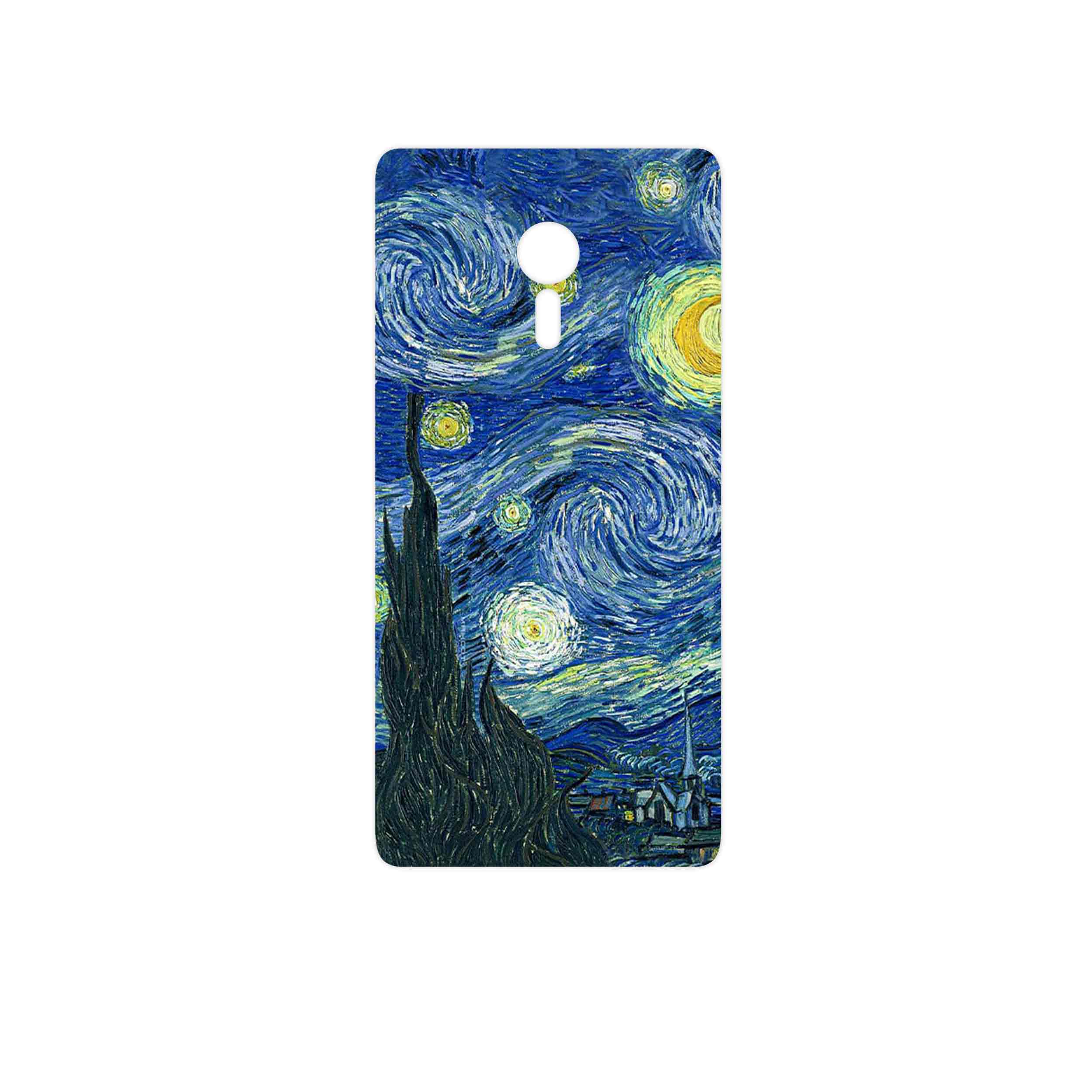 برچسب پوششی ماهوت مدل The Starry Night of van Gogh مناسب برای گوشی موبایل لنوو ZUK Z2 Pro