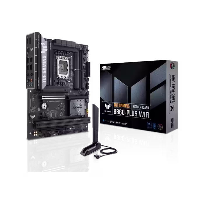 TUF GAMING B860-PLUS WIFI | آماده نبرد با Wi-Fi 7، PCIe 5.0