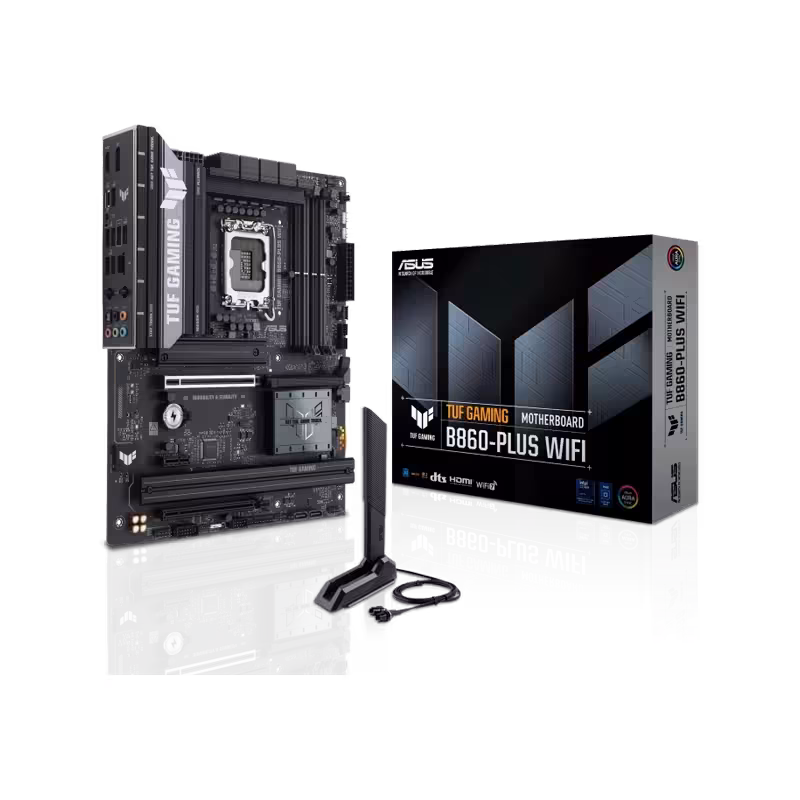 TUF GAMING B860-PLUS WIFI | آماده نبرد با Wi-Fi 7، PCIe 5.0