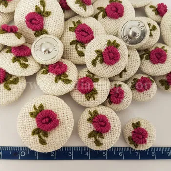 دکمه گلدوزی 1417 - 3 سایز