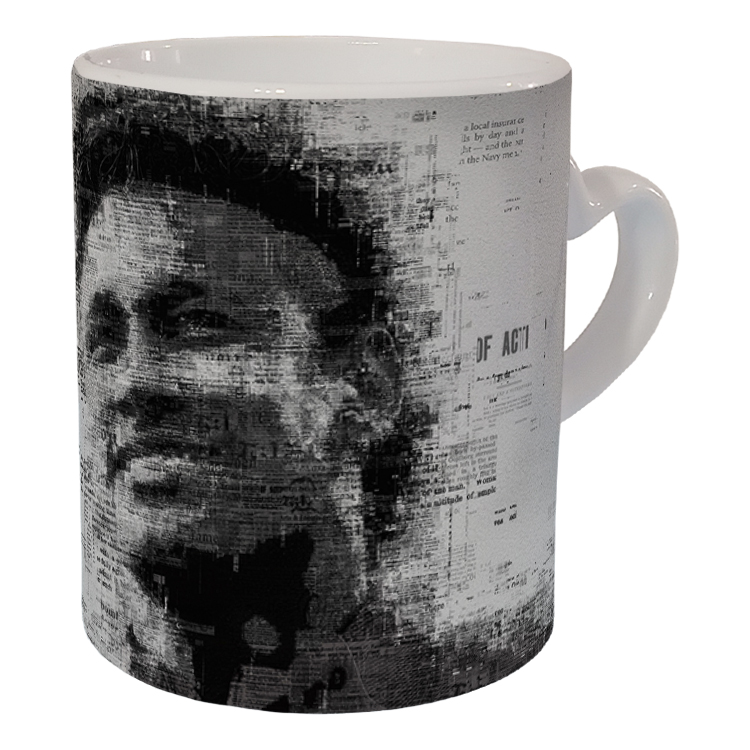 ماگ مدل دسته قلبی طرح نیمار کد 55