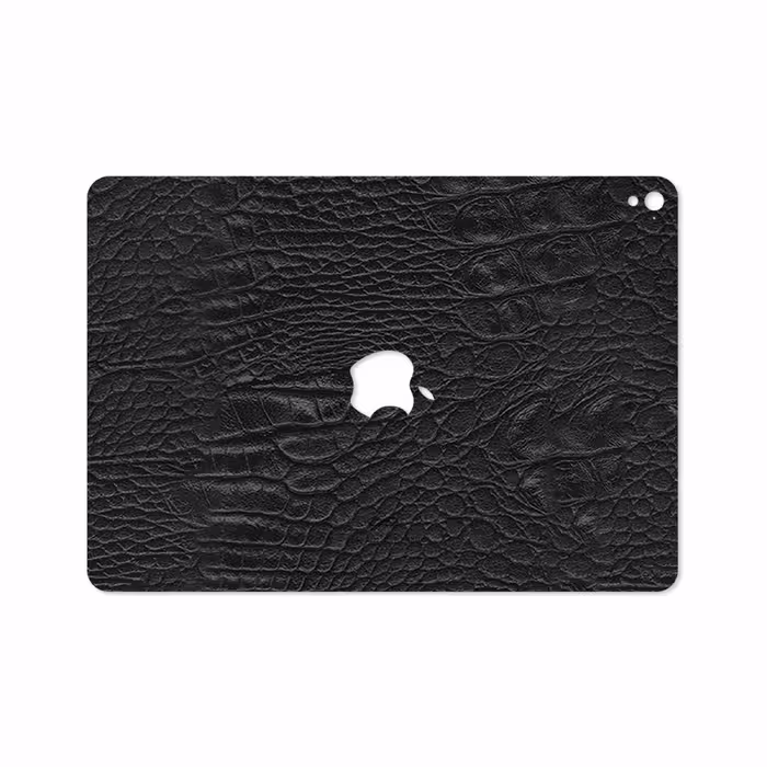 برچسب پوششی ماهوت مدل Black-Crocodile-Leather مناسب برای تبلت اپل iPad Pro 9.7 2016 A1675
