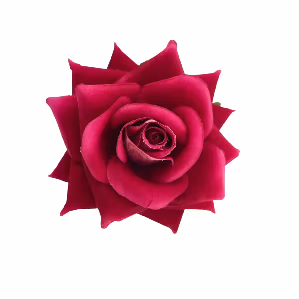 گل مصنوعی مدل رز مخملی کد 412 بسته 3 عددی