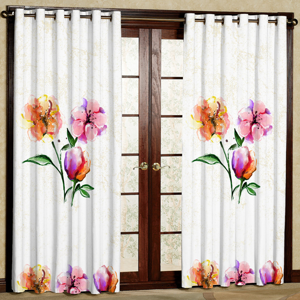 پرده مخمل پانچی کد 7217 ابعاد 280x140 سانتی متر 