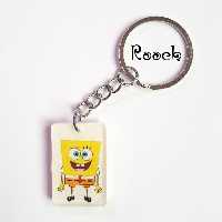 جاسوییچی فانتزی طرح های جذاب . قابل سفارش با هر رنگ و طرح  سایز  این کار 2 در 3. باب اسفنجی