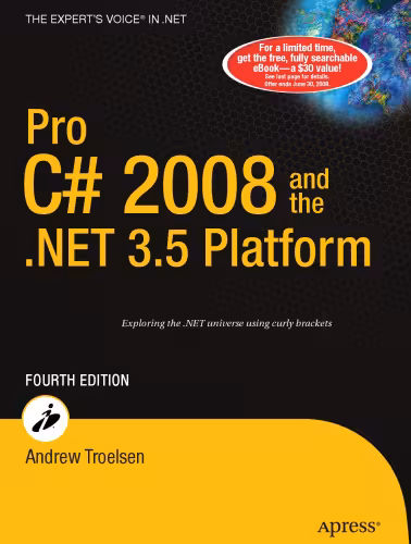 خرید و دانلود نسخه کامل کتاب Pro C Sharp 2008 and the dotNET 3.5 Platform
